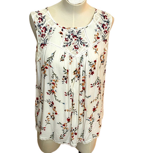 Mason &Belle Floral Sleeveless Blouse